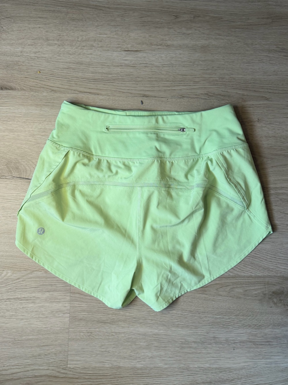 NWOT lululemon updated high rise speed up shorts
